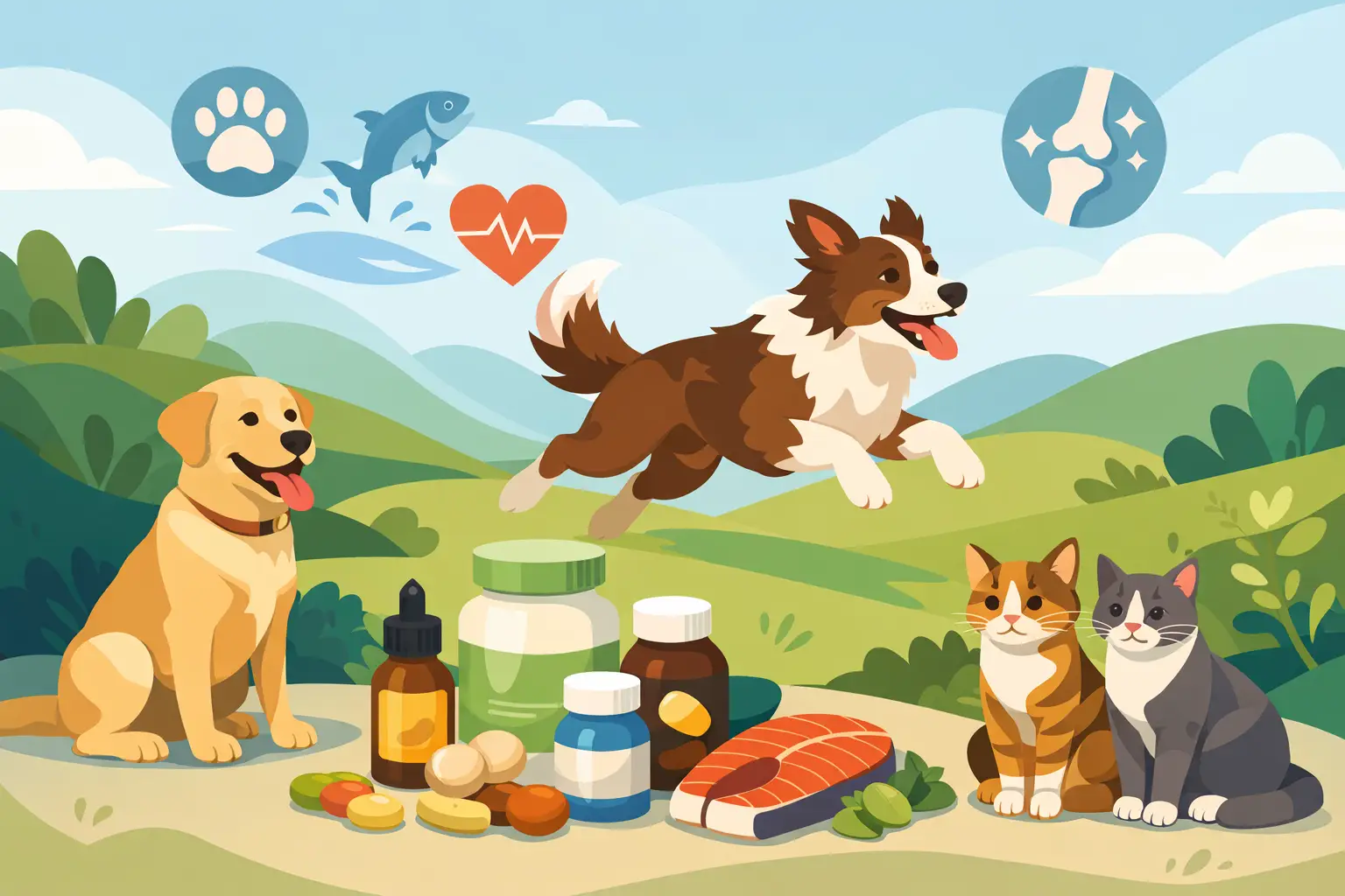 Best Supplements for Active Dogs That Help